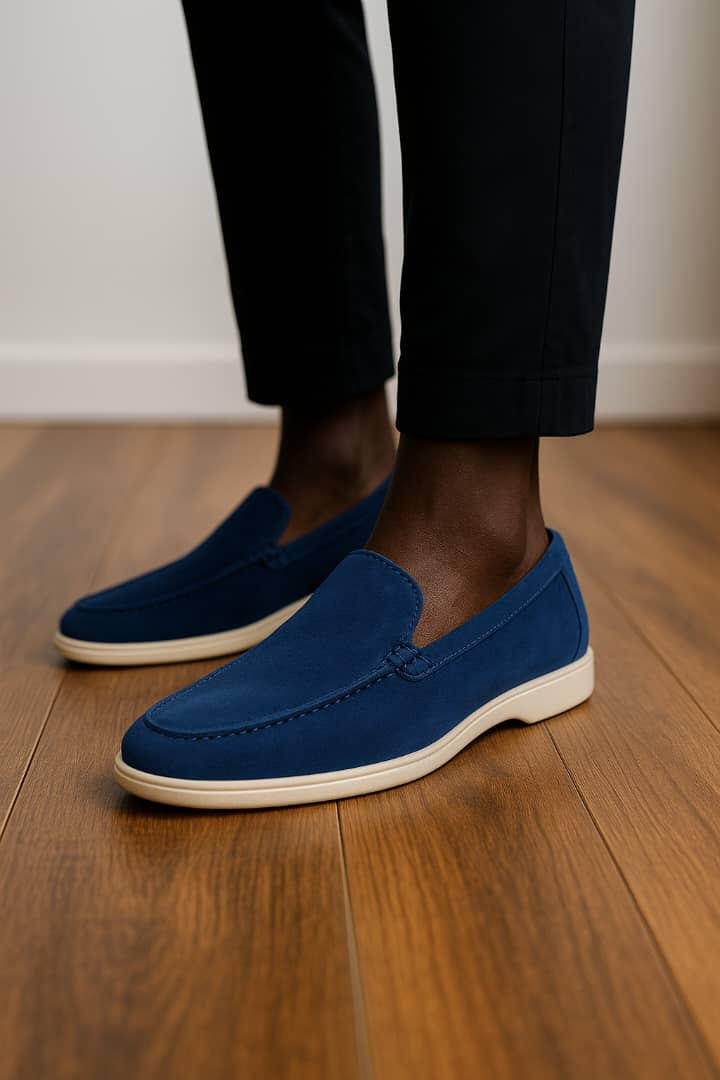 AMARI SUEDE LOAFERS