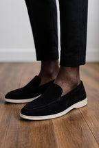 AMARI SUEDE LOAFERS