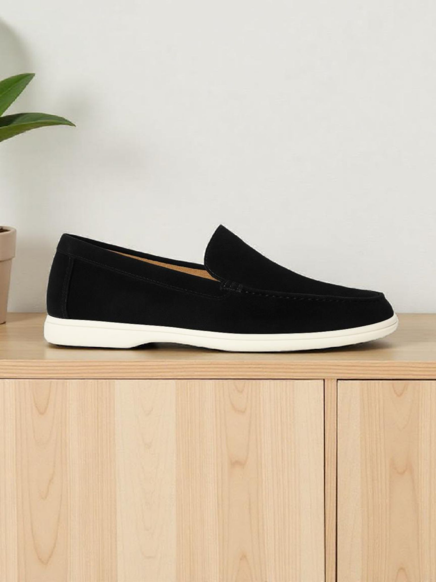 AMARI SUEDE LOAFERS